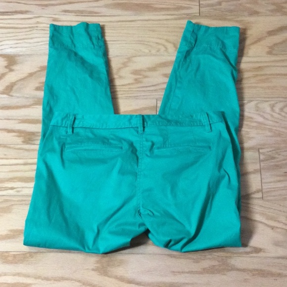 2 Talbots green girlfriend chino pant - Picture 2 of 16